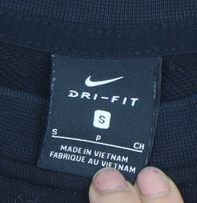 Nike Women’s Black Dri-FIT Pro Crew Neck Sweatshirt Small