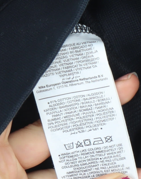 Nike Women’s Black Dri-FIT Pro Crew Neck Sweatshirt Small