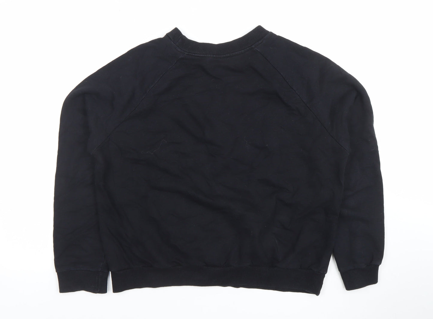 Womens UK Size S Disney Black Pullover Sweatshirt