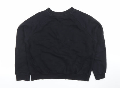 Womens UK Size S Disney Black Pullover Sweatshirt