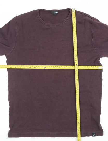 Mens UK Size L Peter Werth Brown Pullover Sweatshirt