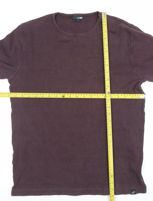Mens UK Size L Peter Werth Brown Pullover Sweatshirt