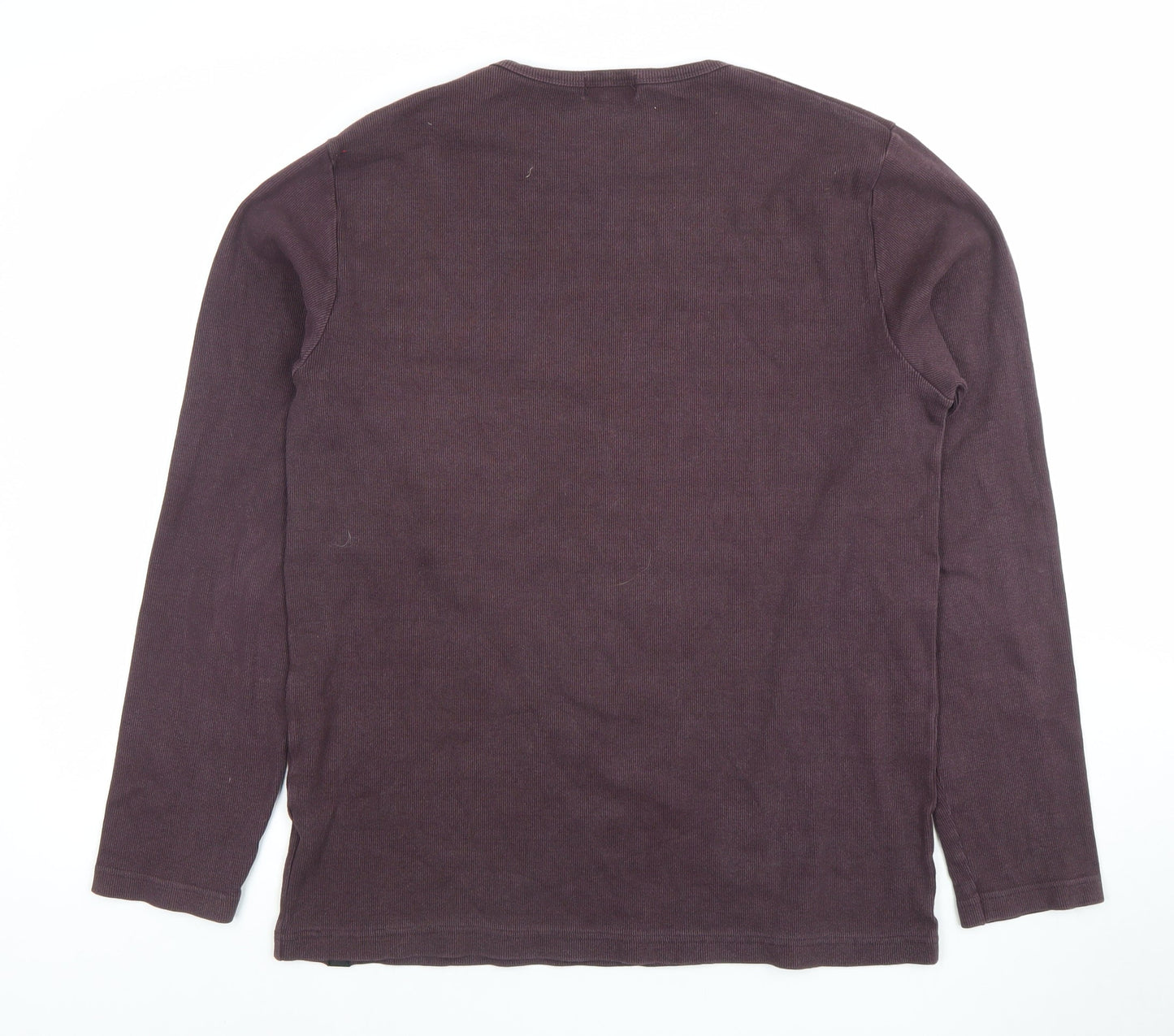 Mens UK Size L Peter Werth Brown Pullover Sweatshirt