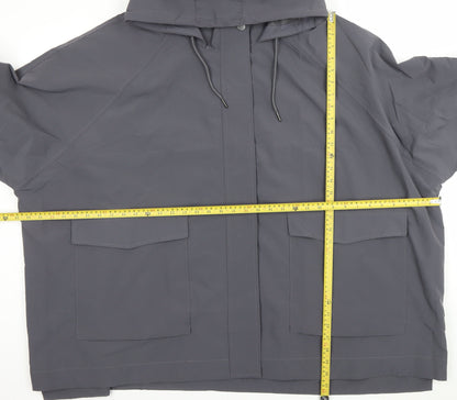 Womens UK Size 16 Yours Grey Rain Coat
