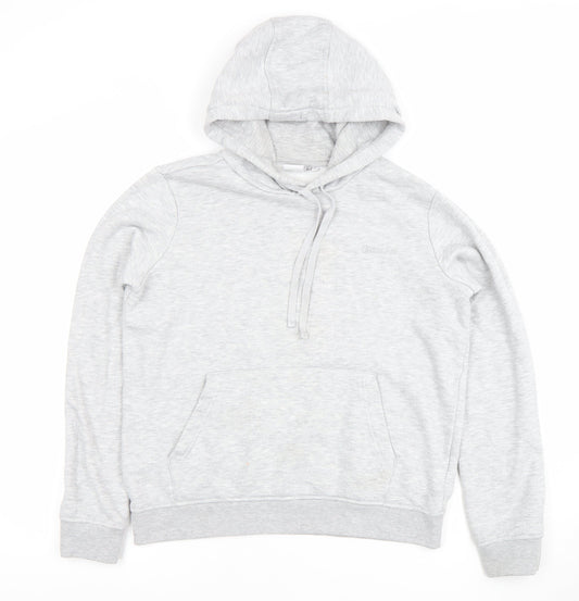 Womens UK Size 12 LA Gear Grey Pullover Hoodie