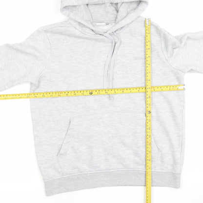 Womens UK Size 12 LA Gear Grey Pullover Hoodie
