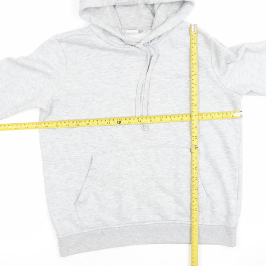 Womens UK Size 12 LA Gear Grey Pullover Hoodie
