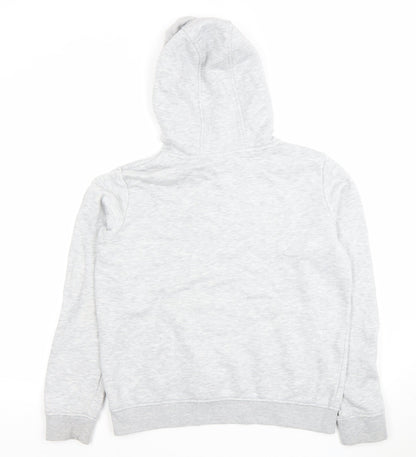 Womens UK Size 12 LA Gear Grey Pullover Hoodie