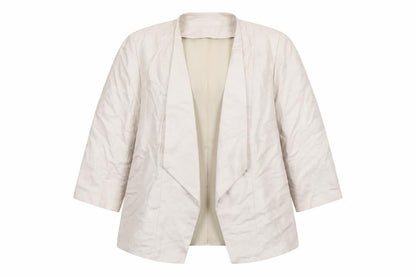 Womens UK Size 16 Principles by Ben de Lisi Petites Beige Suit Jacket