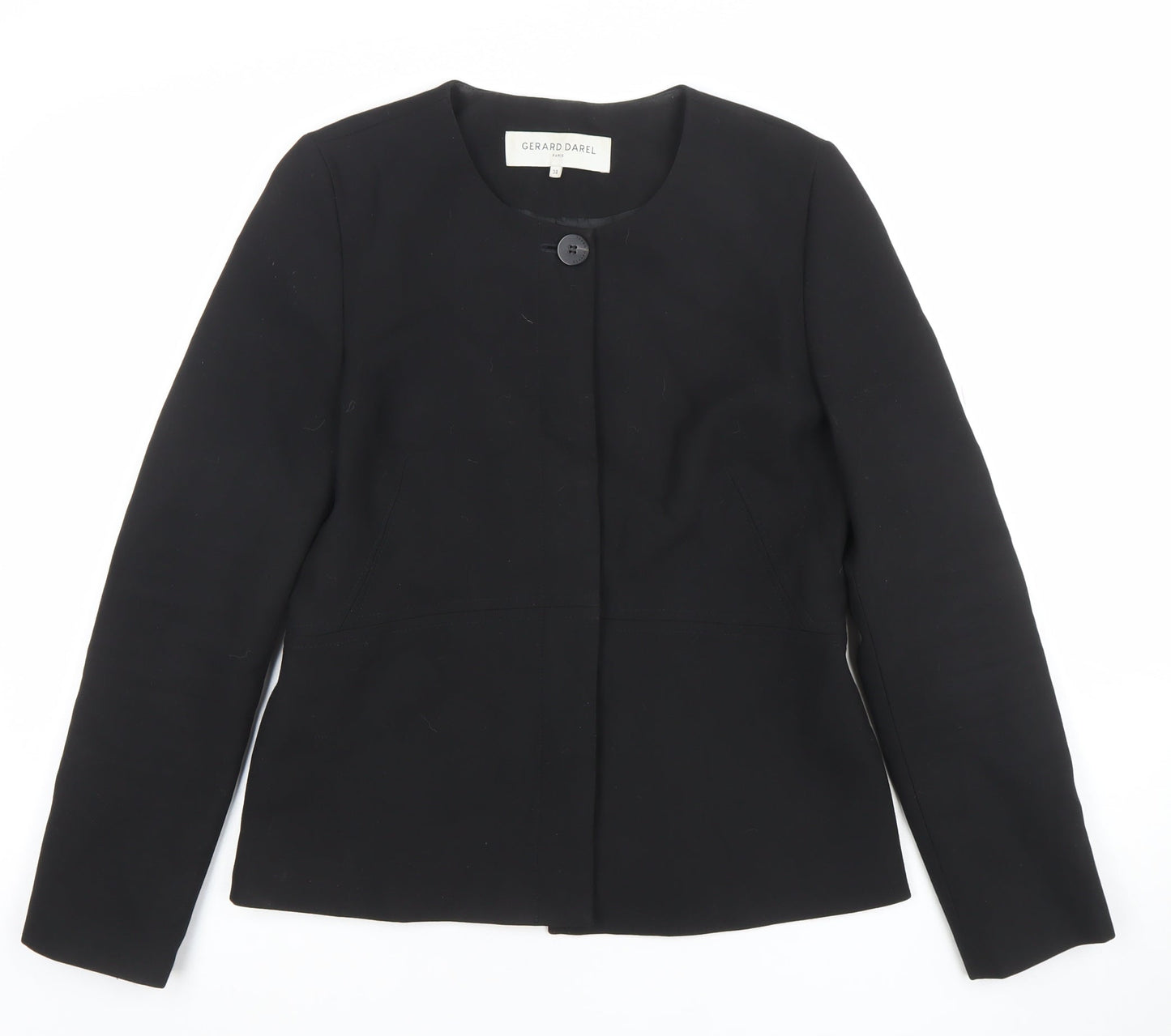 Womens UK Size 10 Gerard Darel Regular Black Blazer