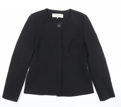 Womens UK Size 10 Gerard Darel Regular Black Blazer
