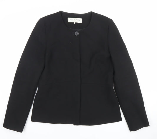 Womens UK Size 10 Gerard Darel Regular Black Blazer