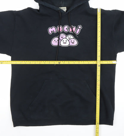 Womens UK Size M Genki Gear Black Pullover Hoodie