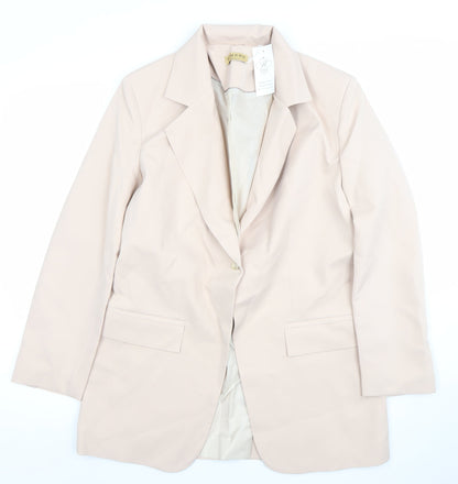 Womens UK Size 8 Sempre Regular Beige Blazer