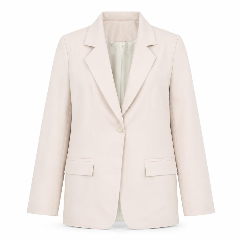 Womens UK Size 8 Sempre Regular Beige Blazer