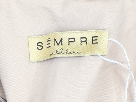 Womens UK Size 8 Sempre Regular Beige Blazer