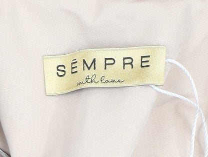 Womens UK Size 8 Sempre Regular Beige Blazer