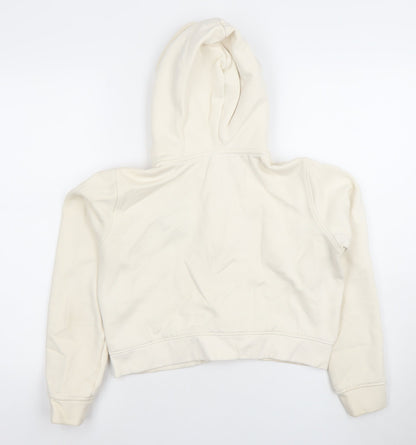 Womens UK Size 10 Slazenger Ivory Full Zip Hoodie