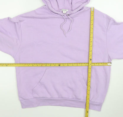 Womens UK Size M Monki Purple Pullover Hoodie
