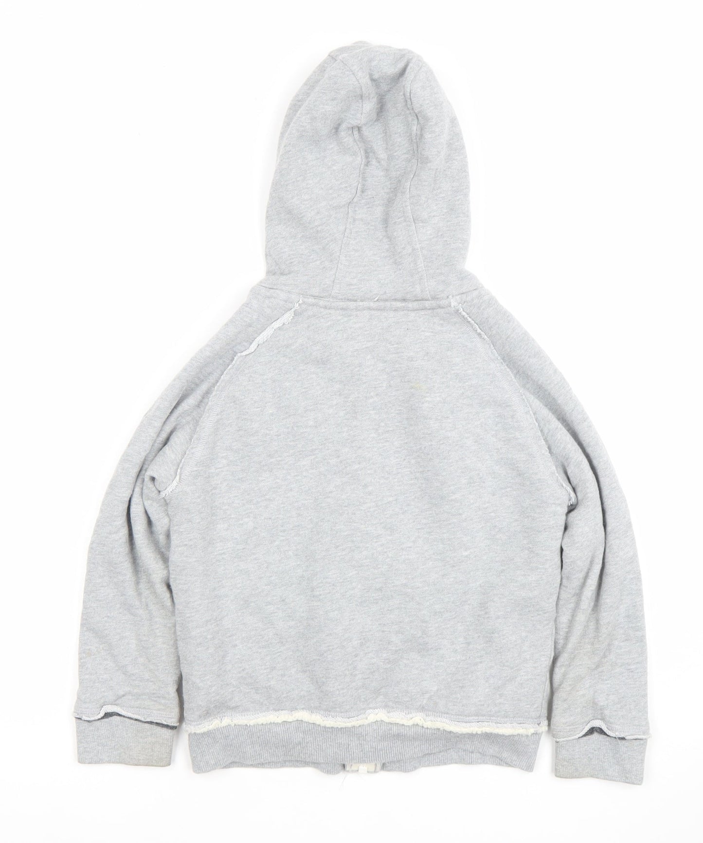 Boys UK Size 5-6 Years Marks and Spencer Grey Full Zip Hoodie