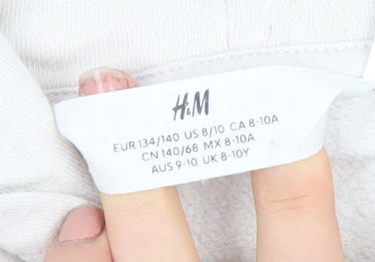 H&M Boys Beige Star Wars Visions Hoodie 8-10 Years Graphic Print Cotton