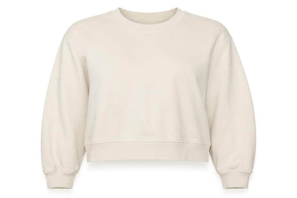 Womens UK Size S Zara Beige Pullover Sweatshirt