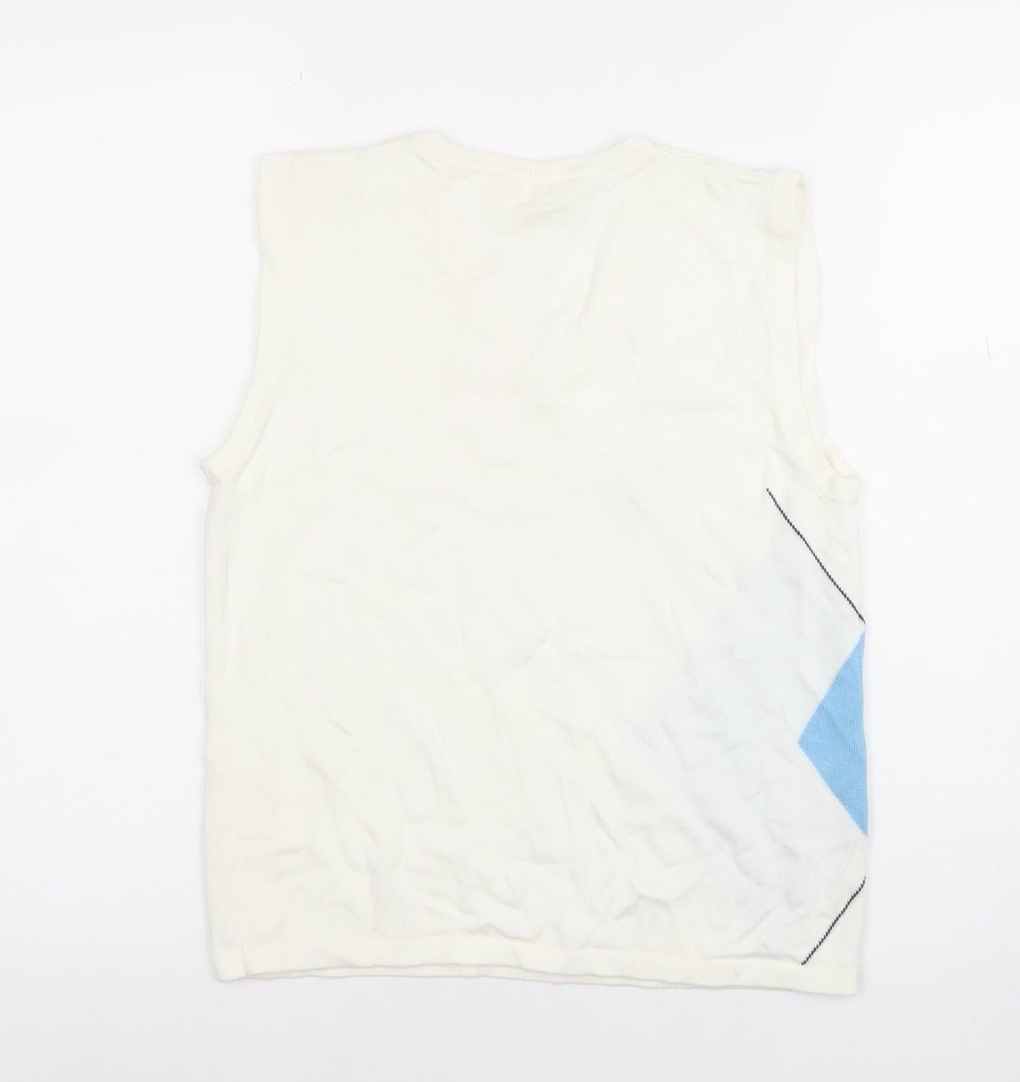 Womens UK Size S Daily Sports White Basic Blouse