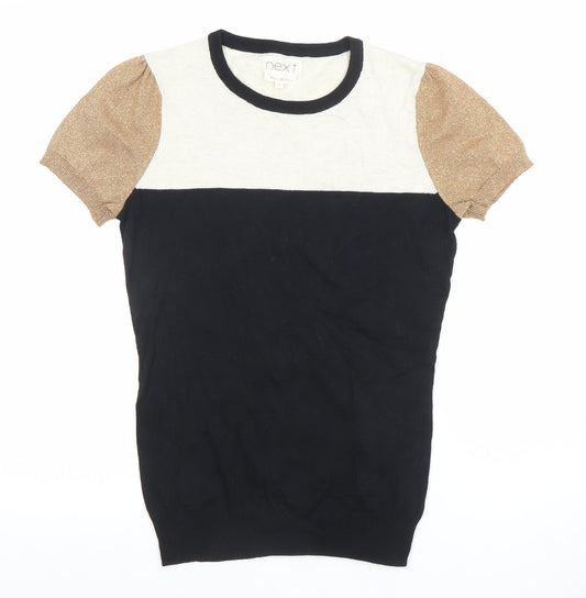 Womens UK Size 12 NEXT Multicoloured Basic T-Shirt
