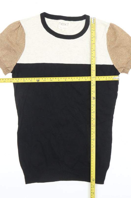 Womens UK Size 12 NEXT Multicoloured Basic T-Shirt