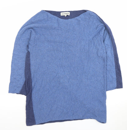 Womens UK Size M Collezione Gaia Blue Pullover Jumper