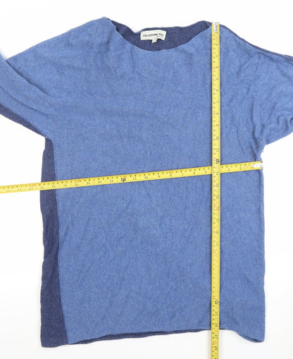Womens UK Size M Collezione Gaia Blue Pullover Jumper