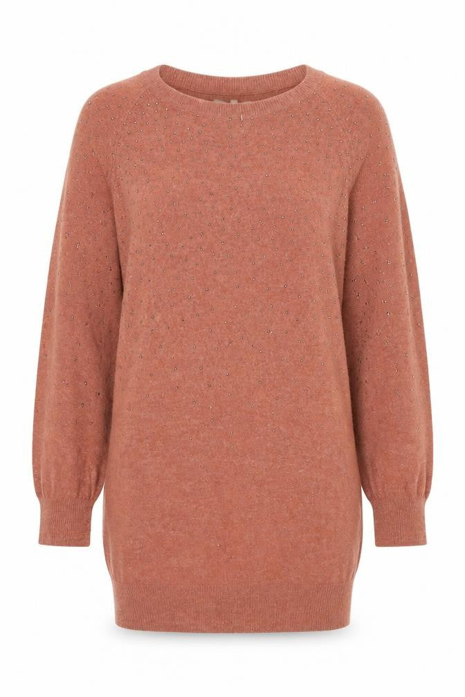 Womens UK Size 10 NEXT Brown Pullover Jumper