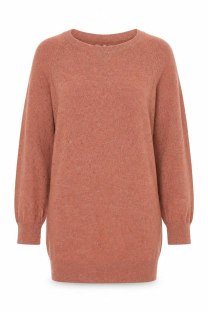 Womens UK Size 10 NEXT Brown Pullover Jumper