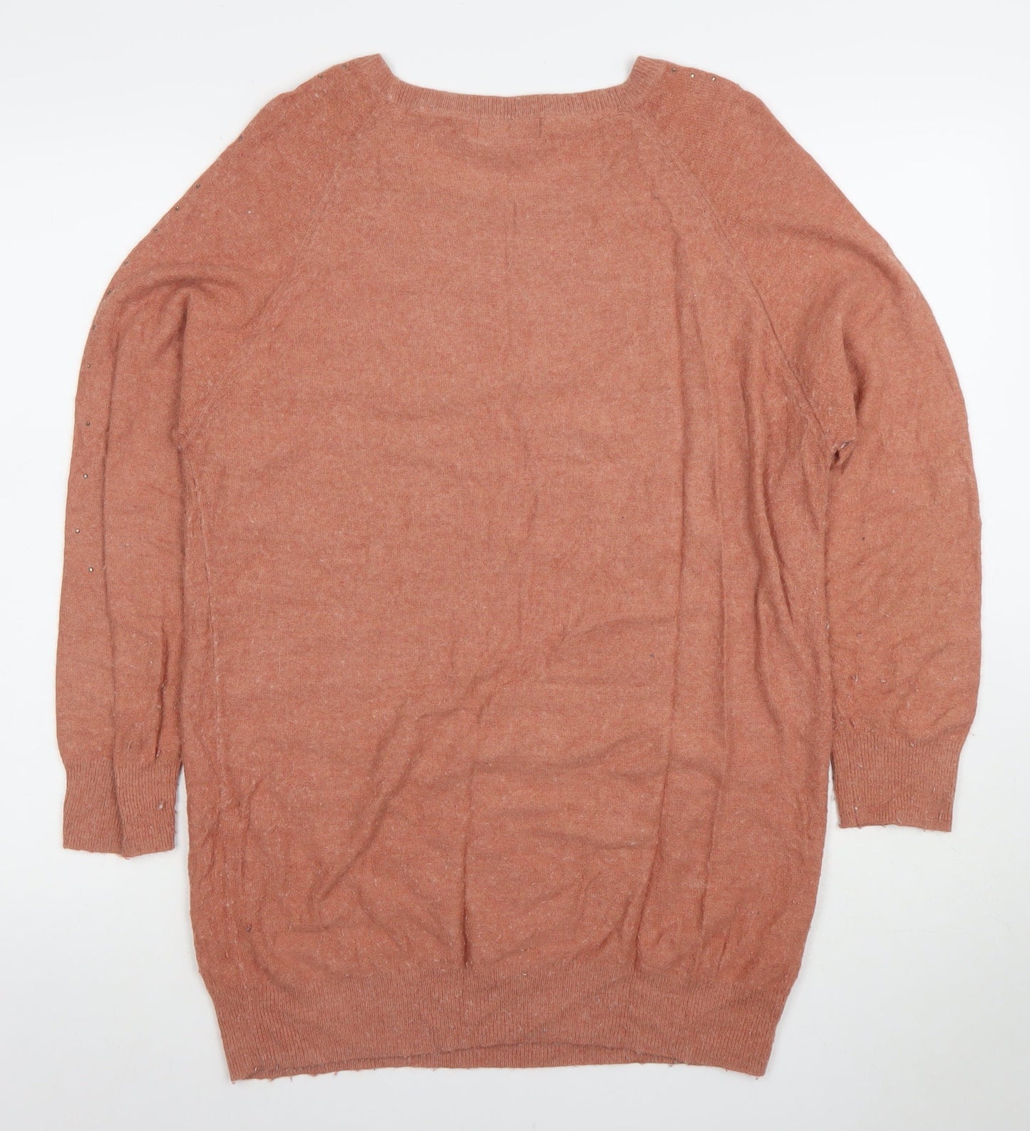Womens UK Size 10 NEXT Brown Pullover Jumper