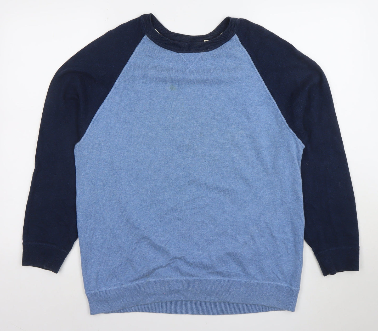 Esprit Men's Blue XXL Crew Neck Pullover Jumper