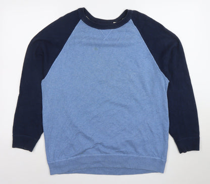 Esprit Men's Blue XXL Crew Neck Pullover Jumper