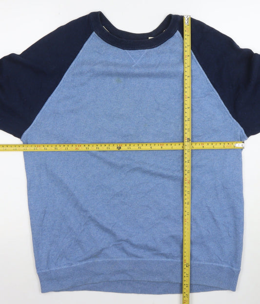 Esprit Men's Blue XXL Crew Neck Pullover Jumper