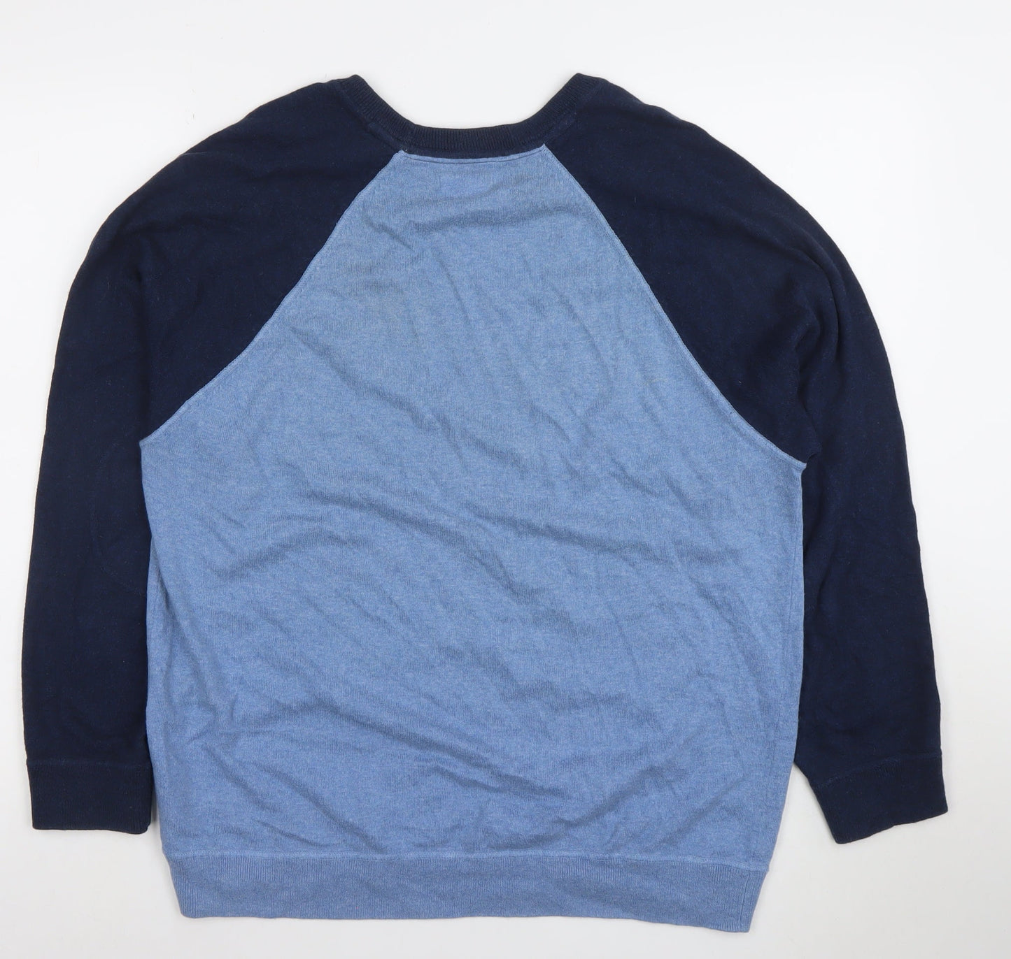 Esprit Men's Blue XXL Crew Neck Pullover Jumper