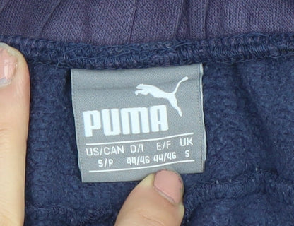 Puma Men’s Blue Jogger Sweatpants Size S Regular Fit Activewear