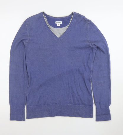 Womens UK Size S Ashworth Blue Pullover Jumper