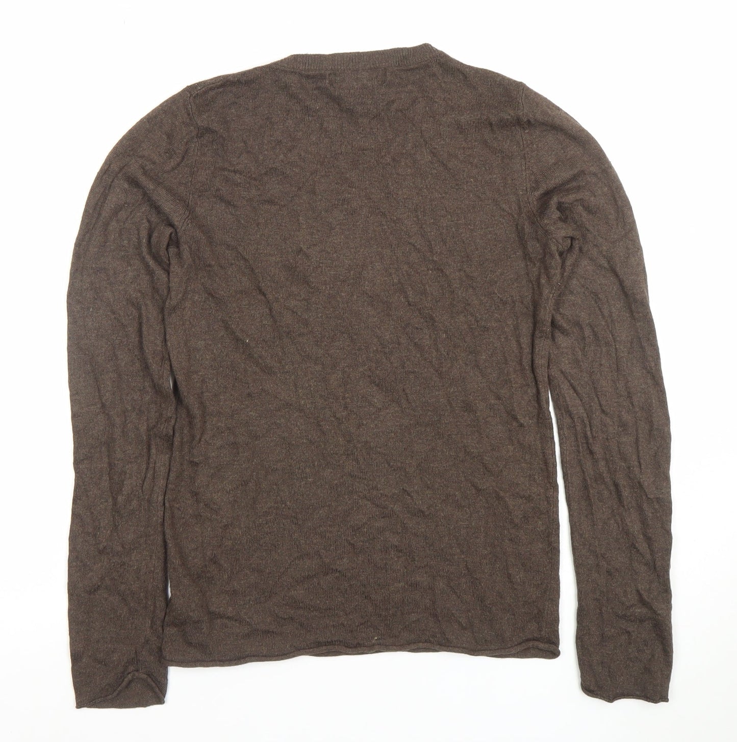 Womens UK Size S Moschino Brown Pullover Jumper