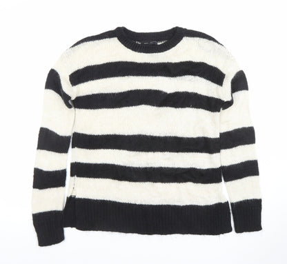 Womens UK Size S New Look Multicoloured Pullover Jumper