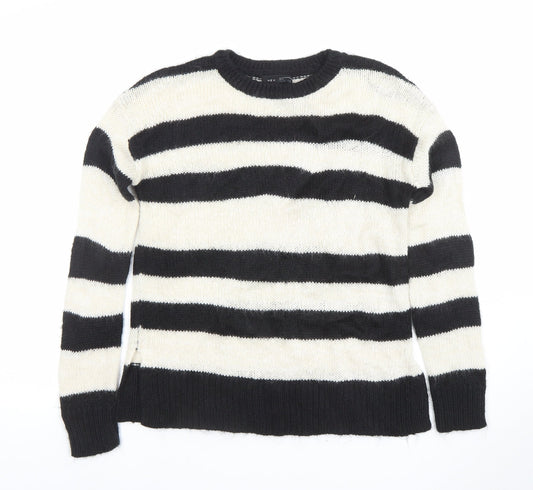 Womens UK Size S New Look Multicoloured Pullover Jumper