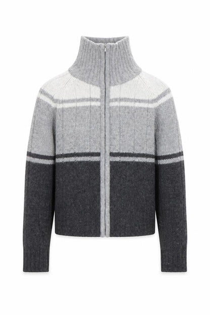 Boys UK Size 6 Years Chevignon Grey Full Zip Jumper