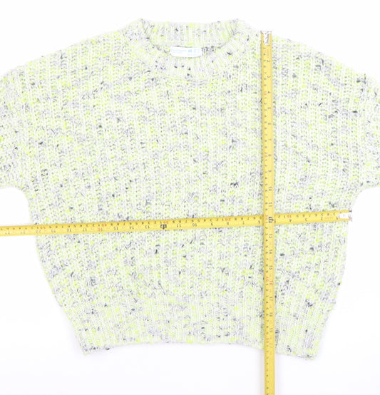 Primark Women’s Multicoloured Chunky Knit Pullover Jumper XS