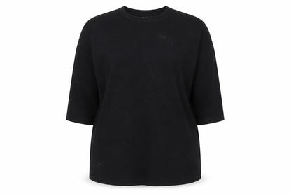 Womens UK Size 16 ASOS Black Basic T-Shirt
