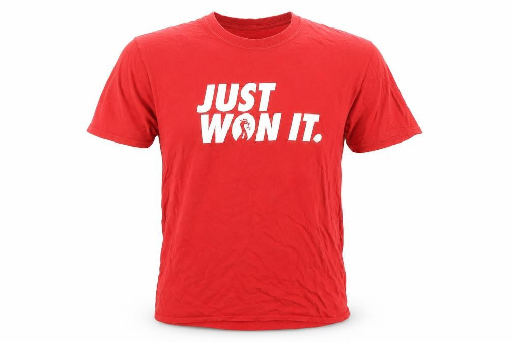 Mens UK Size L The Anfield Wrap Red  T-Shirt