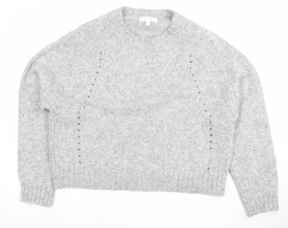 Womens UK Size M Marks and Spencer Grey Pullover Jumper