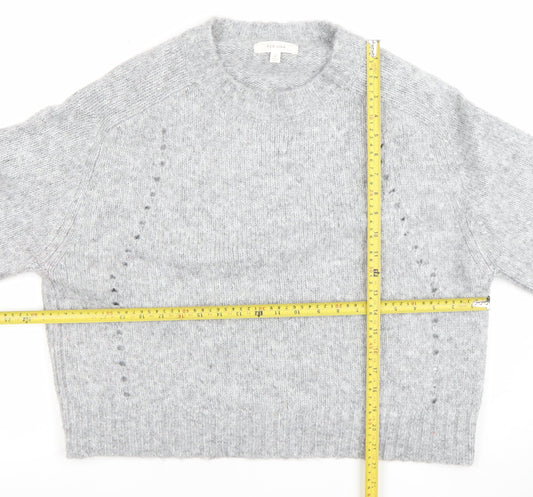 Womens UK Size M Marks and Spencer Grey Pullover Jumper