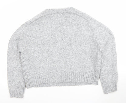 Womens UK Size M Marks and Spencer Grey Pullover Jumper